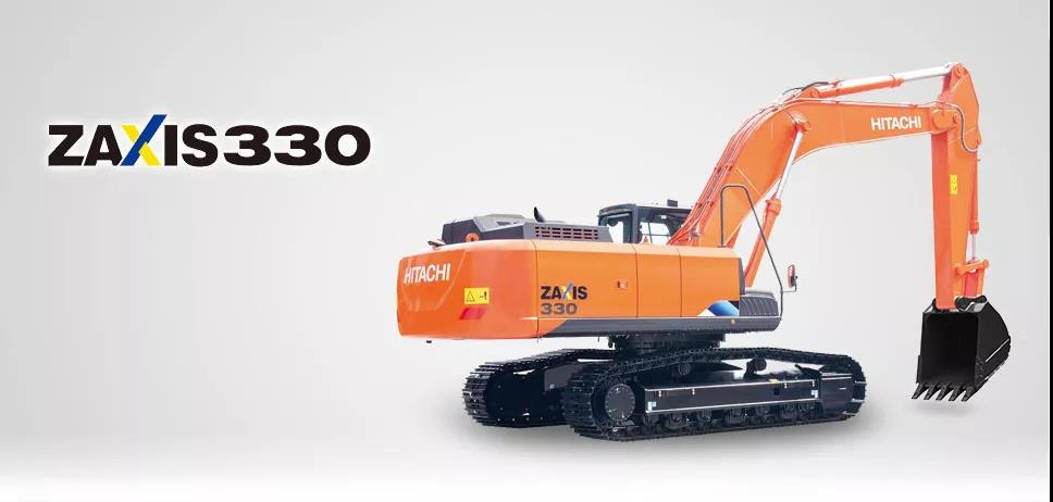 除了七夕和愛情還有日立ZX330-5A！